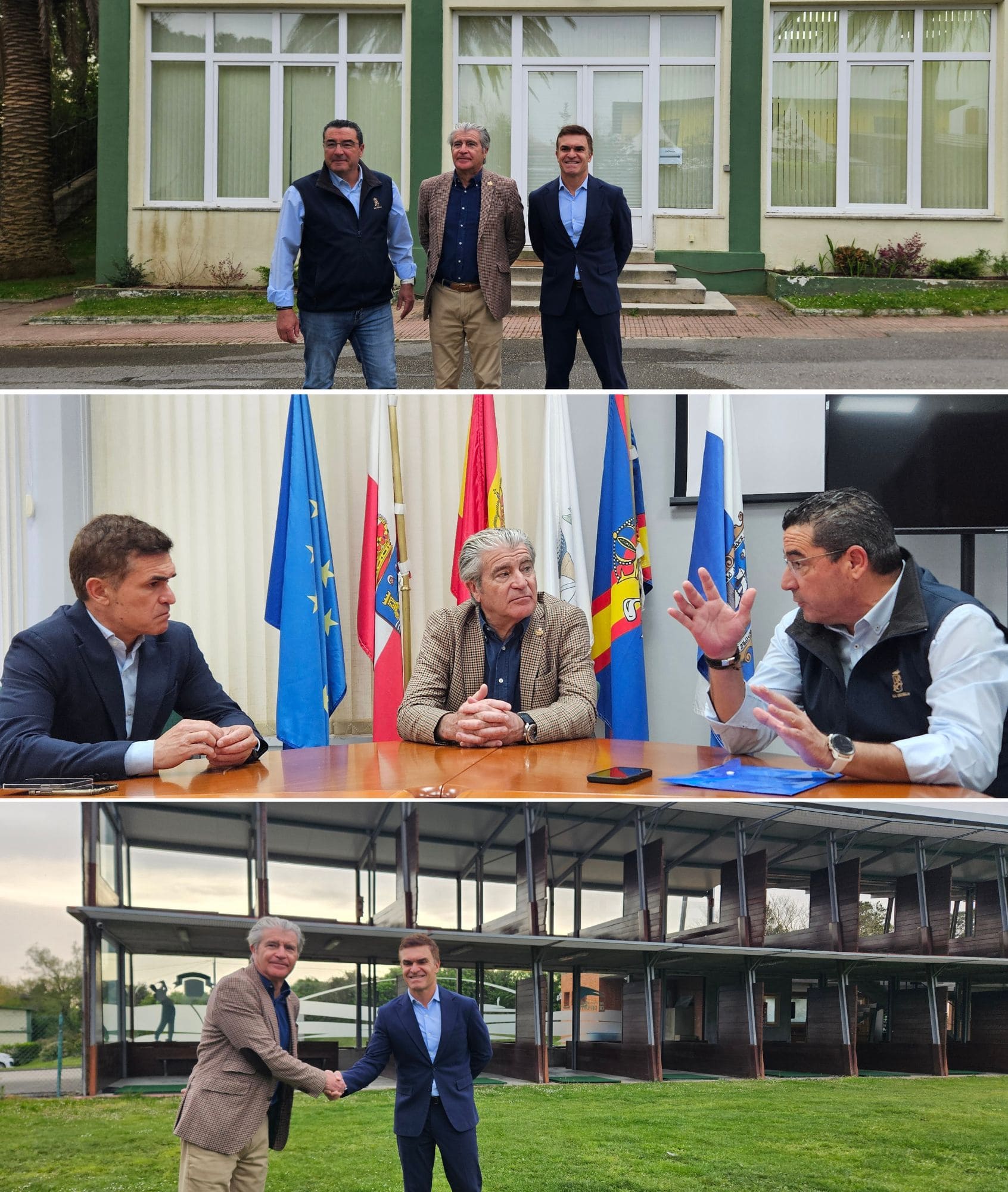 La Federación Cántabra de Golf inicia conversaciones con Lanzarote para impulsar promociones conjuntas de golf y turismo